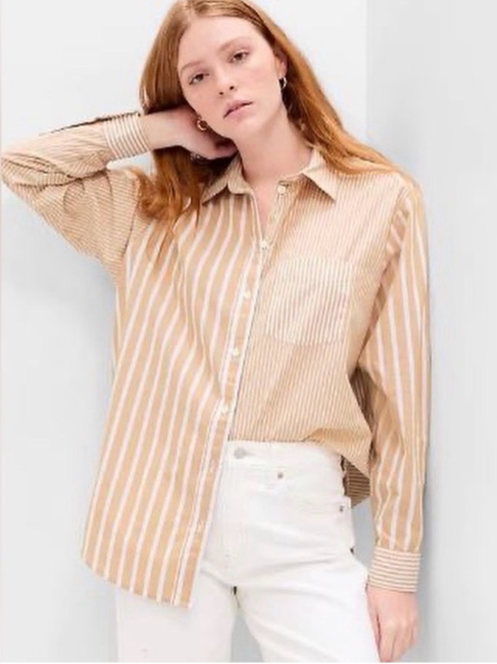 Gap Organic Cotton Poplin Big Shirt